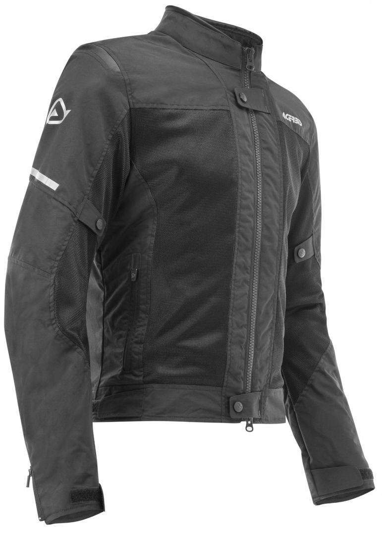 Acerbis Ramsey Vented Motorcycle Textile Jacket black L Figure 1