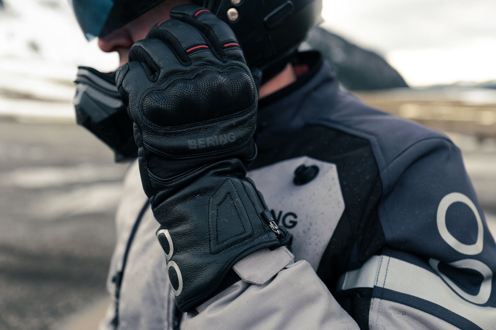 Bering Halifax vandtætte vinter motorcykelhandsker 3XL Figur 5