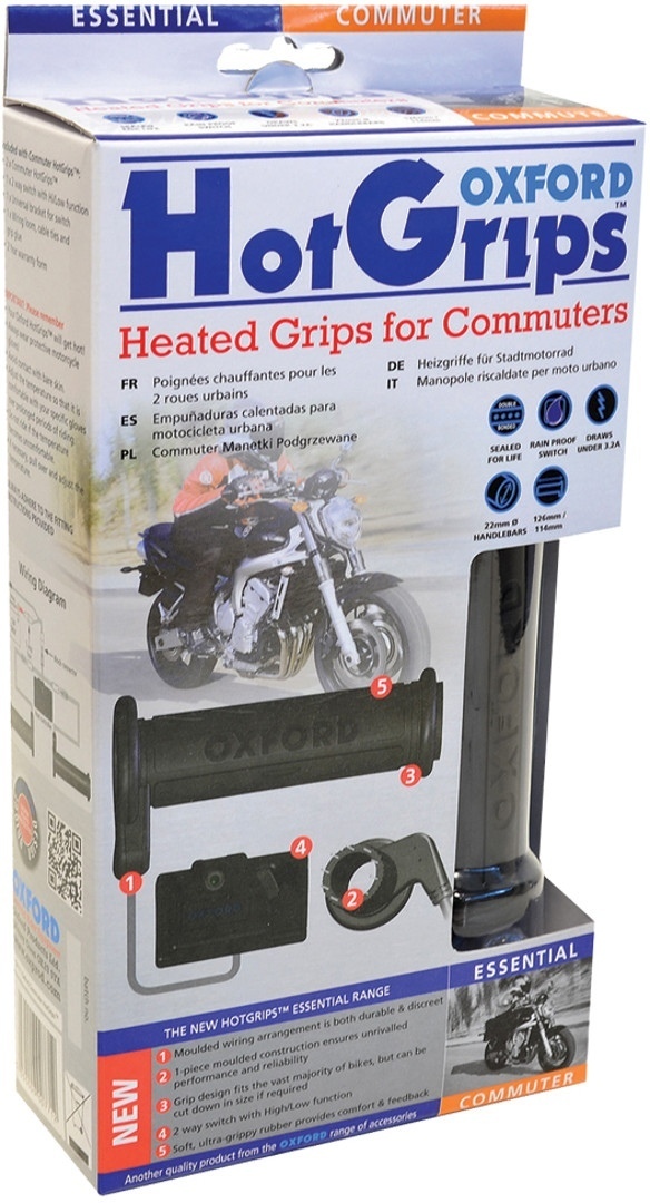 Oxford Essential Commuter Uppvärmda grepp Figur 1