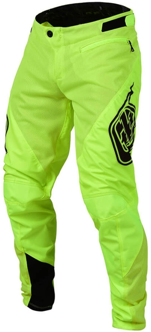 Troy Lee Designs Sprint Solid Calças de bicicleta neon 38 Figura 1