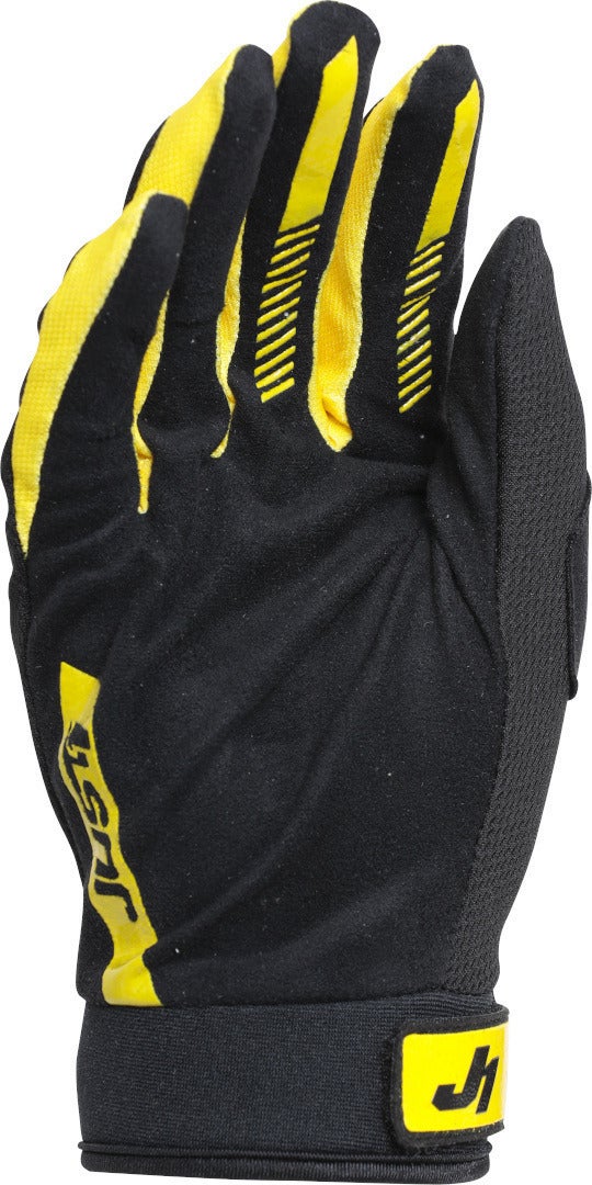 Just1 J-Flex Motocross handsker sort/gul XS Figur 2