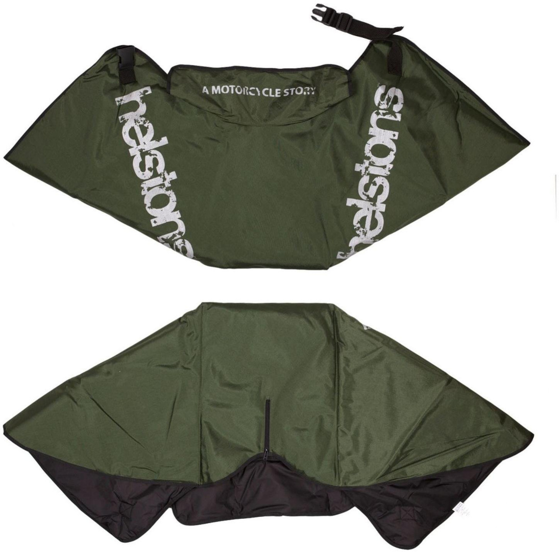 Helstons Pilote Protecție împotriva ploii pentru motocicliștii de scuter Military Green Figura 1