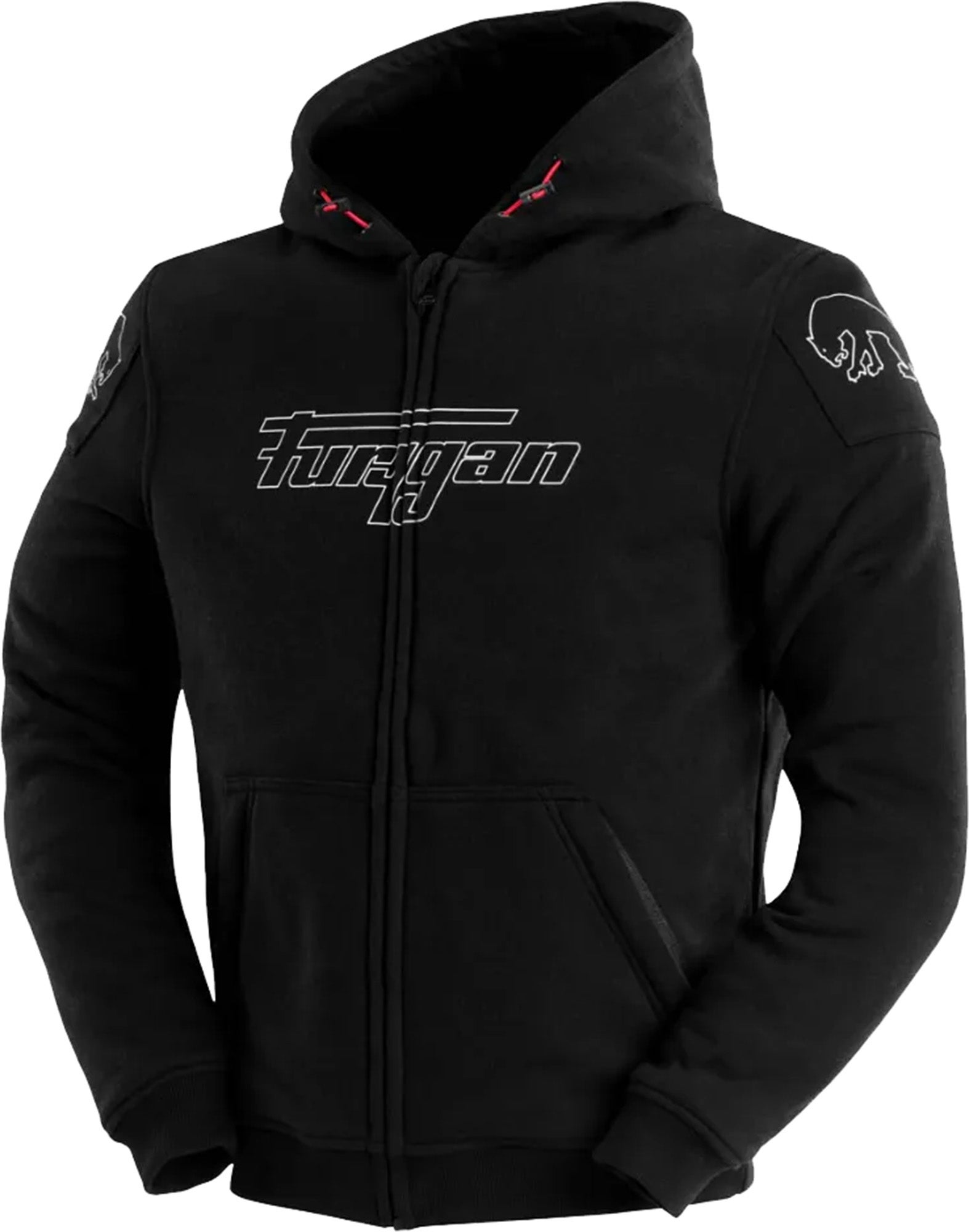 Furygan Livio X Kevlar Dames motorfiets textieljas Zwart M Figuur 1