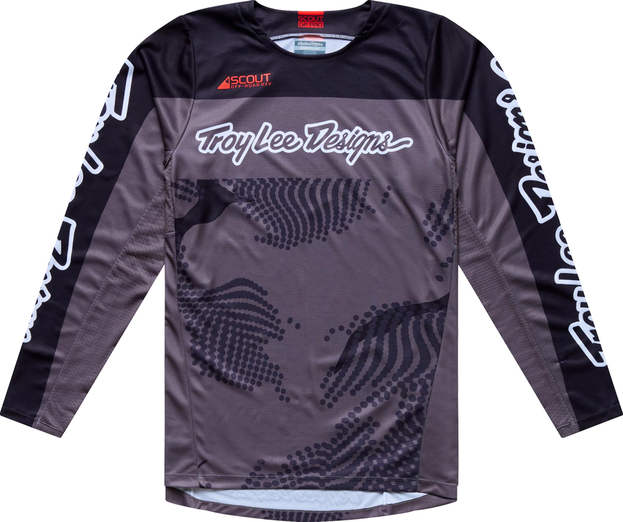 Troy Lee Designs Scout GP Pro High Desert Motocross Jersey black XXL Figure 1