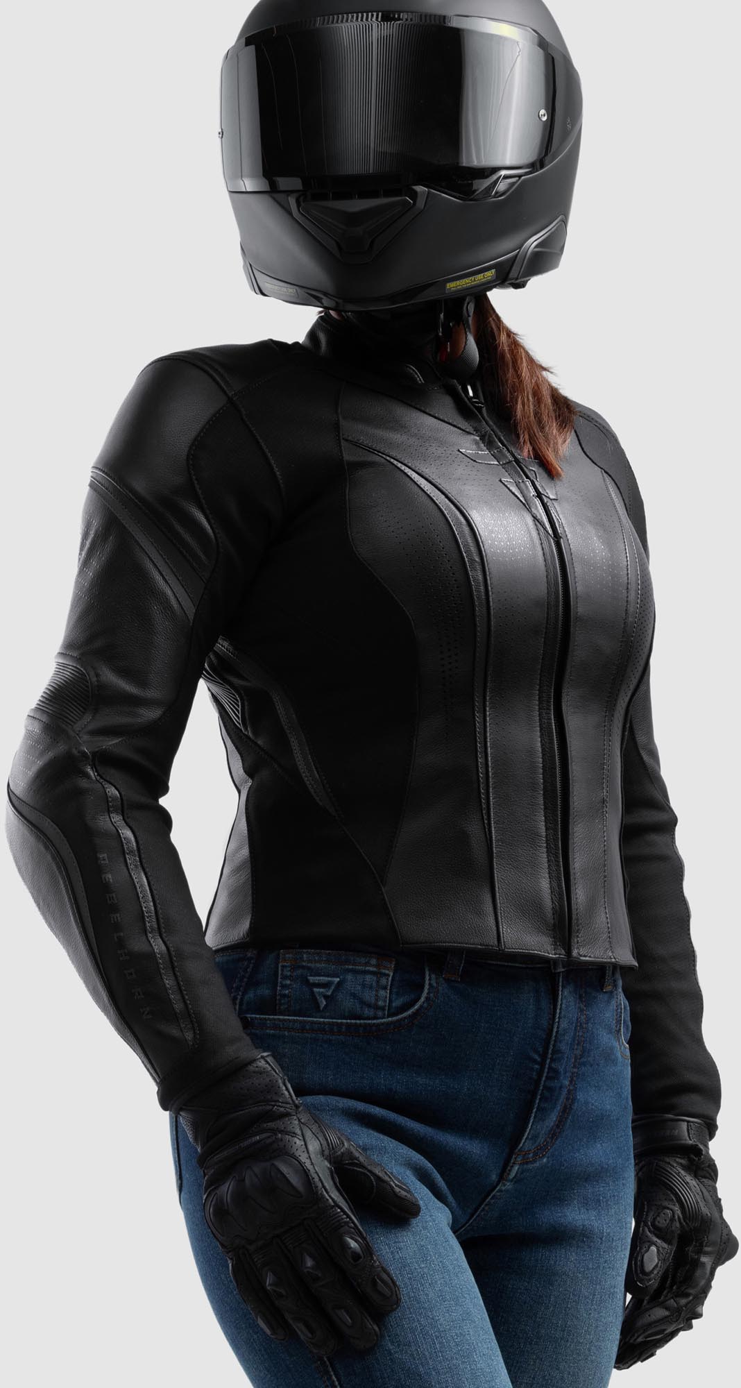Rebelhorn Diva ST Damen Motorrad Lederjacke schwarz 46 Abbildung 11