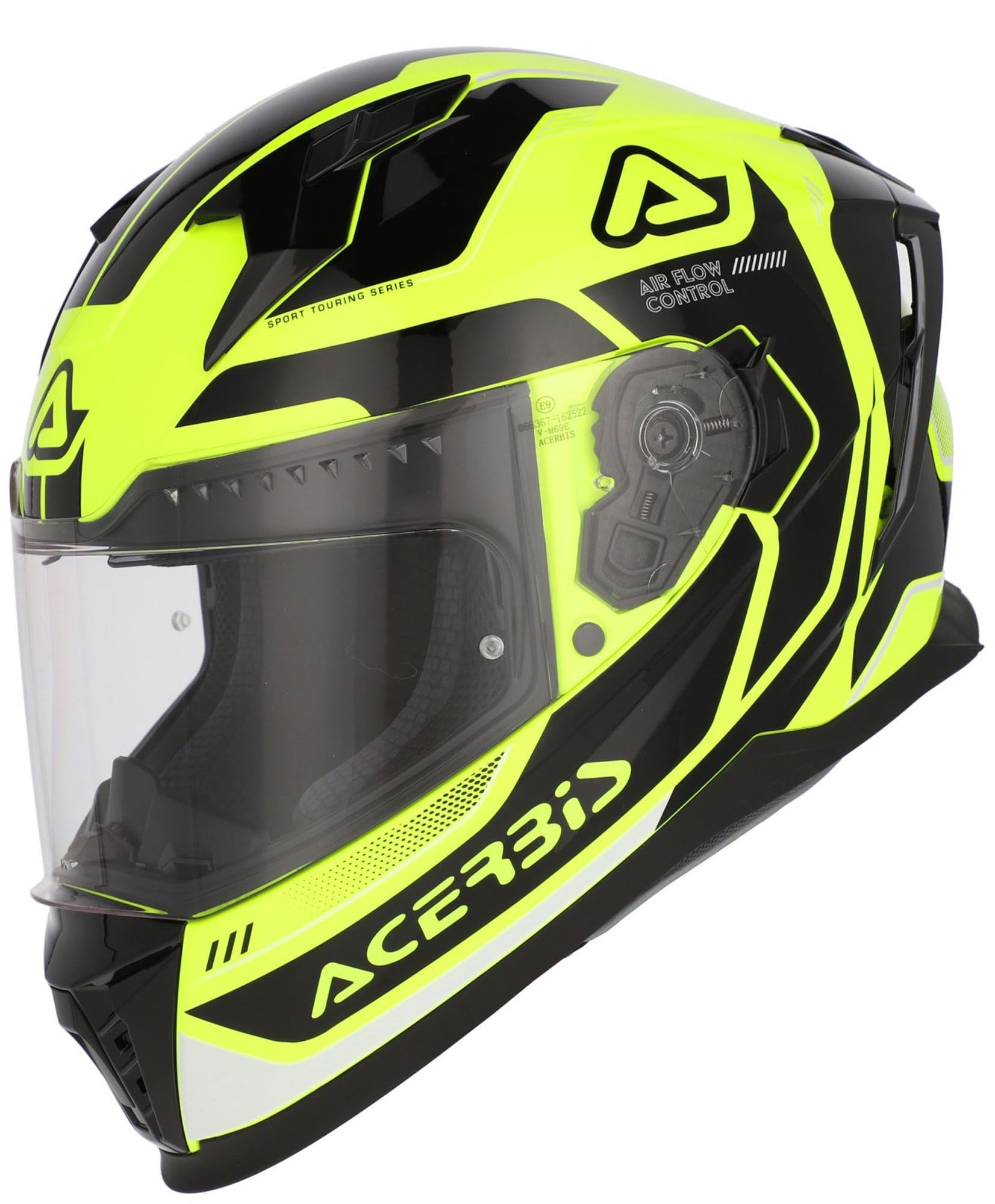 Acerbis X-Way Graphic Logo Casque fluo-jaune/noir/néon-jaune M (57/58) Figure 1