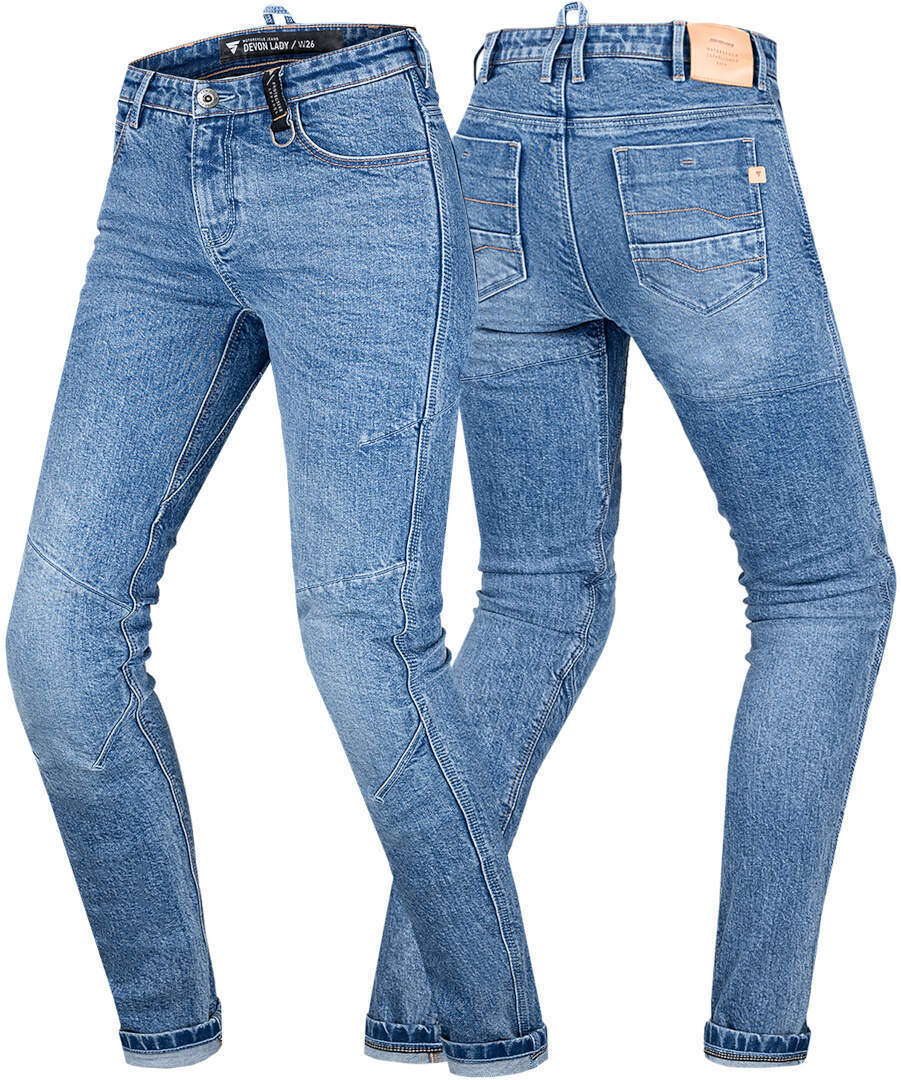 SHIMA Devon Damen Motorrad Jeans blau 34 L30 Abbildung 3