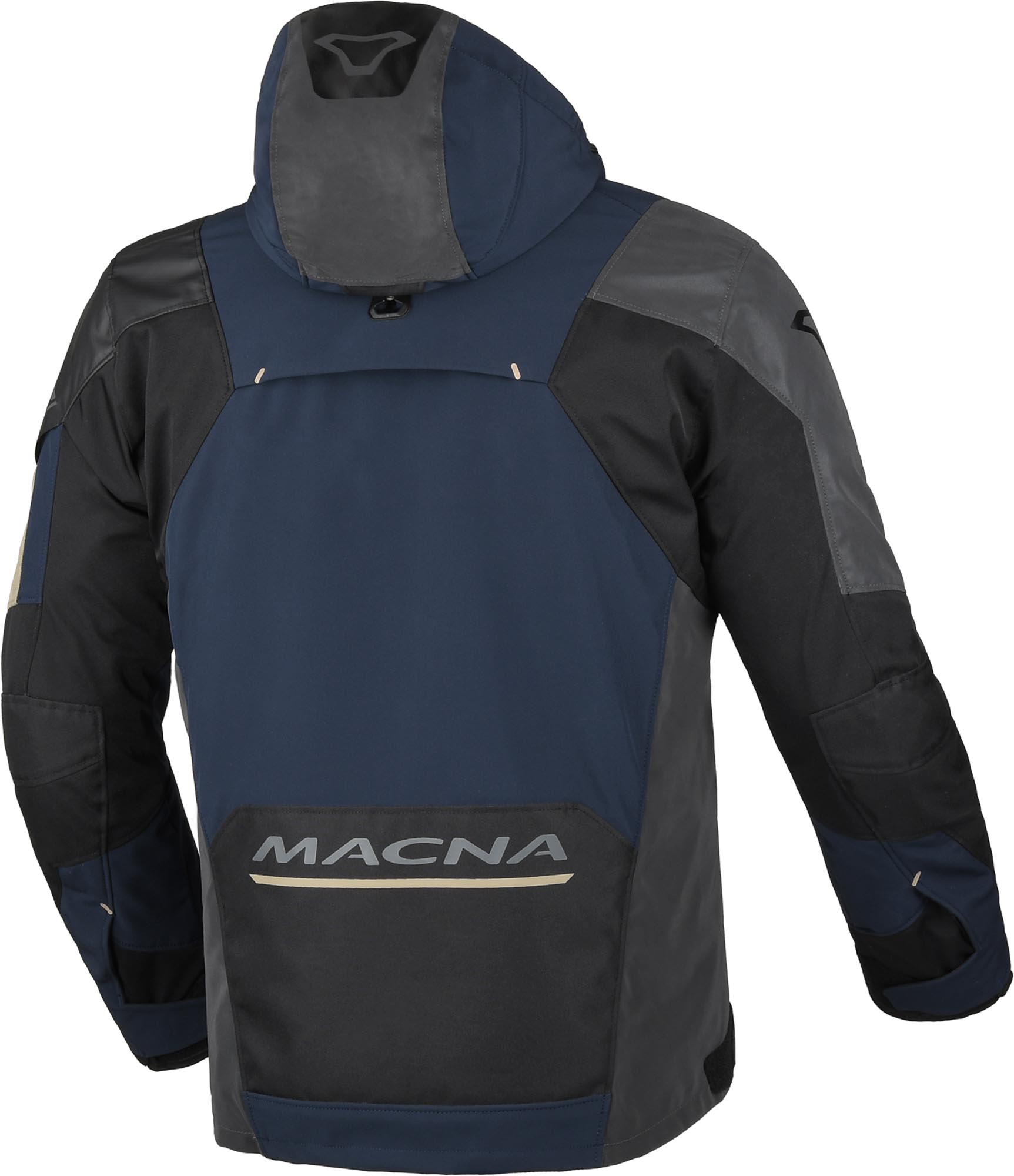 Macna Angle 2.0 waterproof Motorcycle Textile Jacket blue/beige 3XL Figure 2