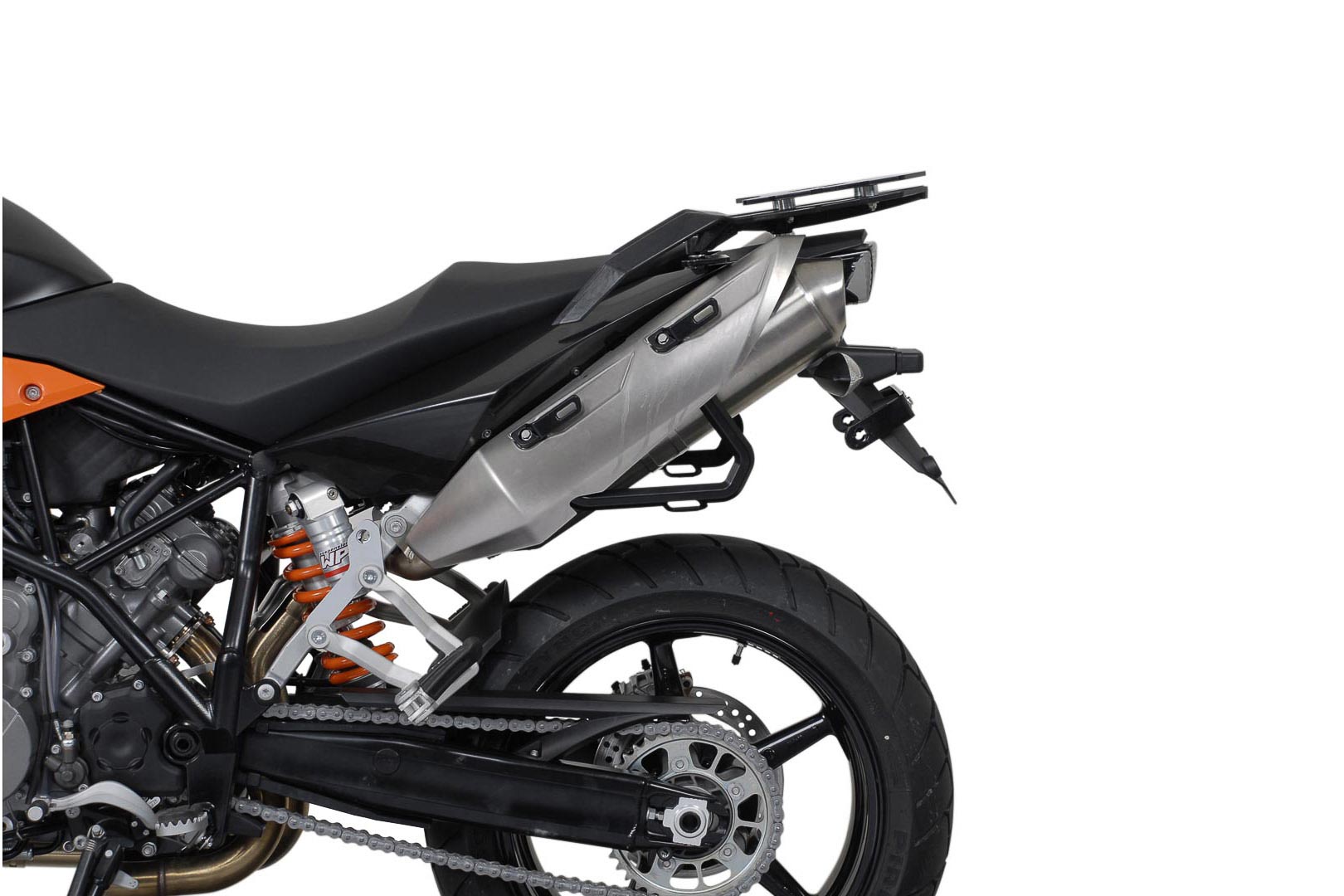 Sistem de carcasă din aluminiu SW-Motech TRAX ADV - Argintiu. 45/45 l. KTM 990 SM / SM-T / SM-R / 950 SM Figura 3