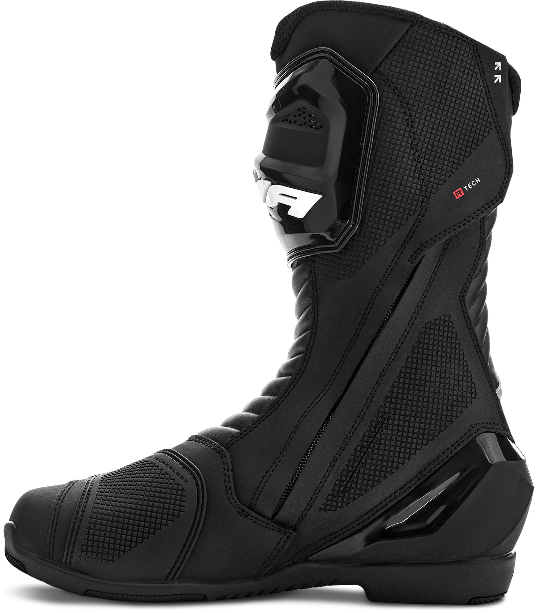 SHIMA RX-3 Stivali da motocicletta nero/rosso 45 Figura 2