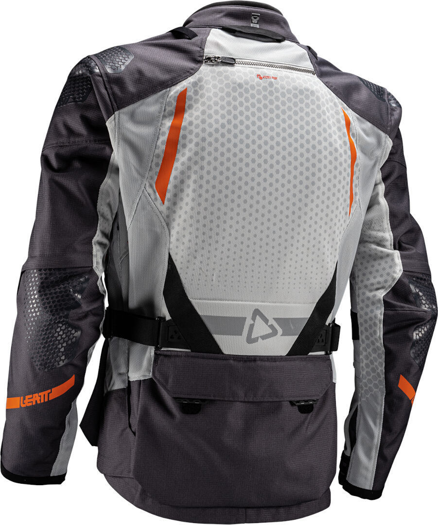 Side view of Leatt ADV Flowtour 5.5 waterproof Motorcycle Textile Jacket
