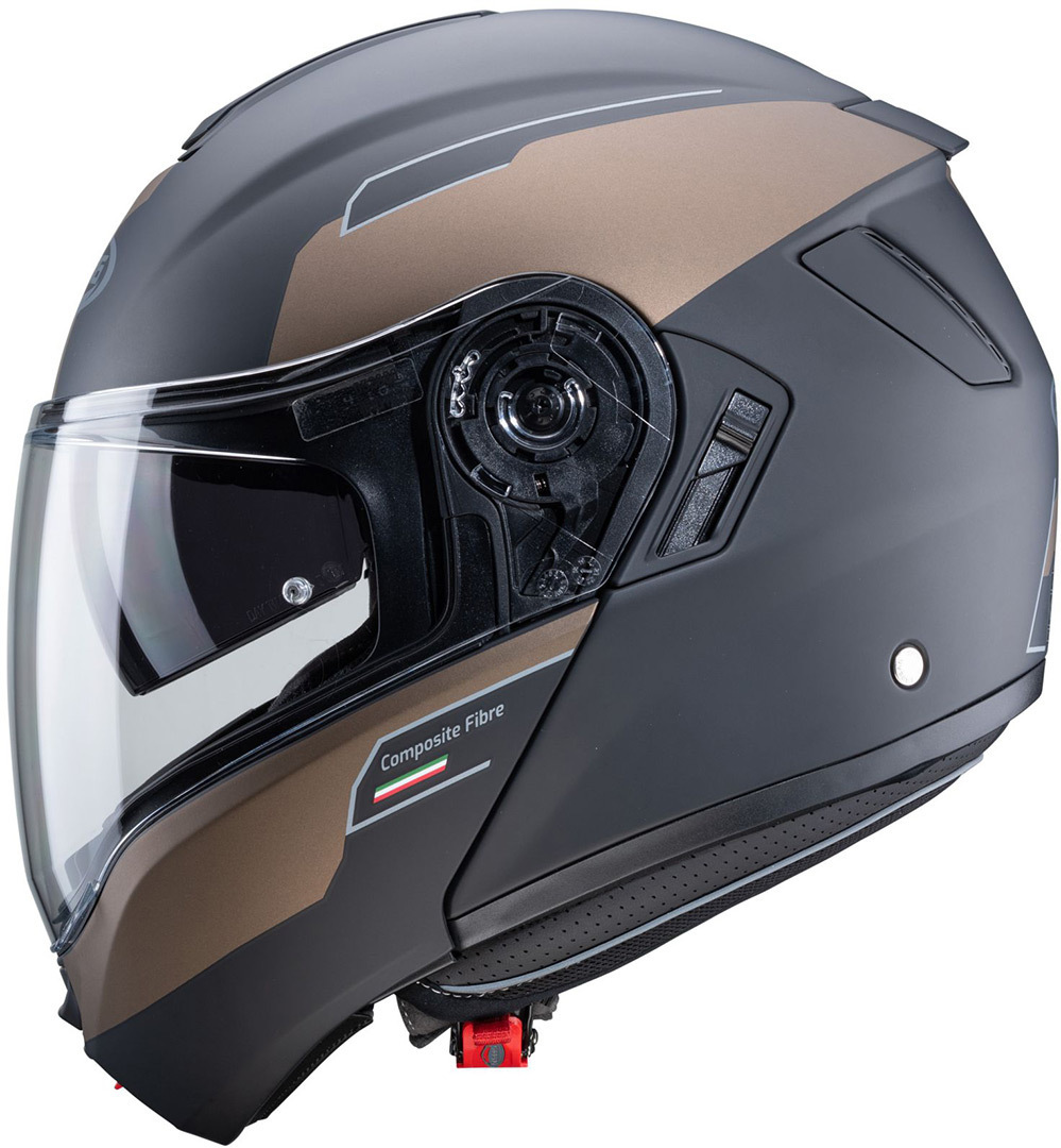 Caberg Levo Prospect Přilba černá matná/světle hnědá S (55/56) Obrázek 2