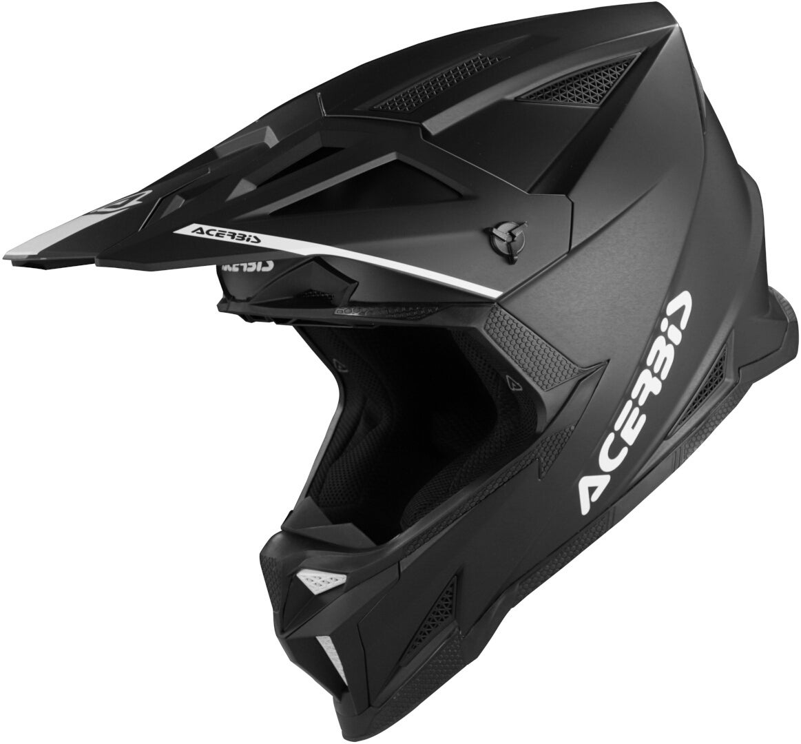 Acerbis T711 Motorcross Helm Black Matt S (55/56) Figuur 1