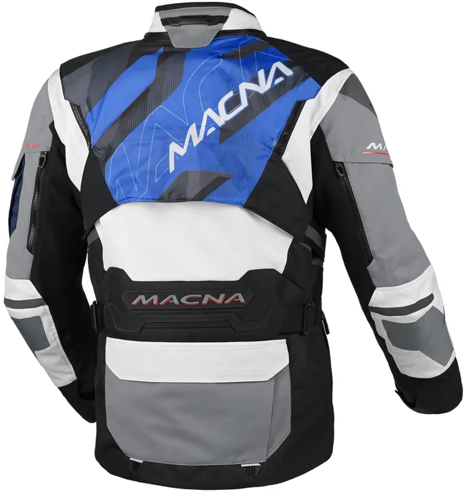Macna Flexodus waterproof Motorcycle Textile Jacket grey/black L Figure 6