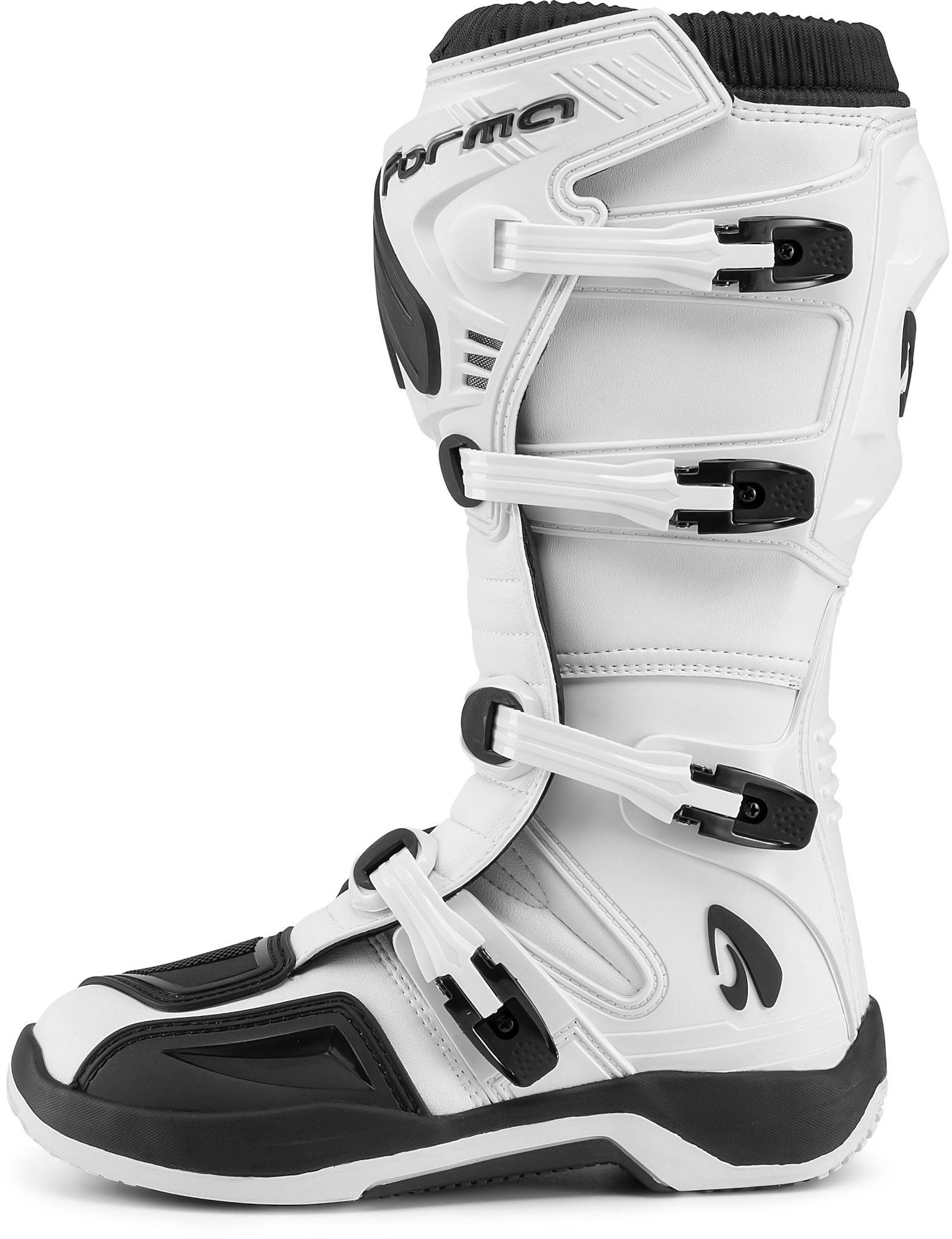 Forma Traction Motocross Stiefel weiß/schwarz 40 Abbildung 2