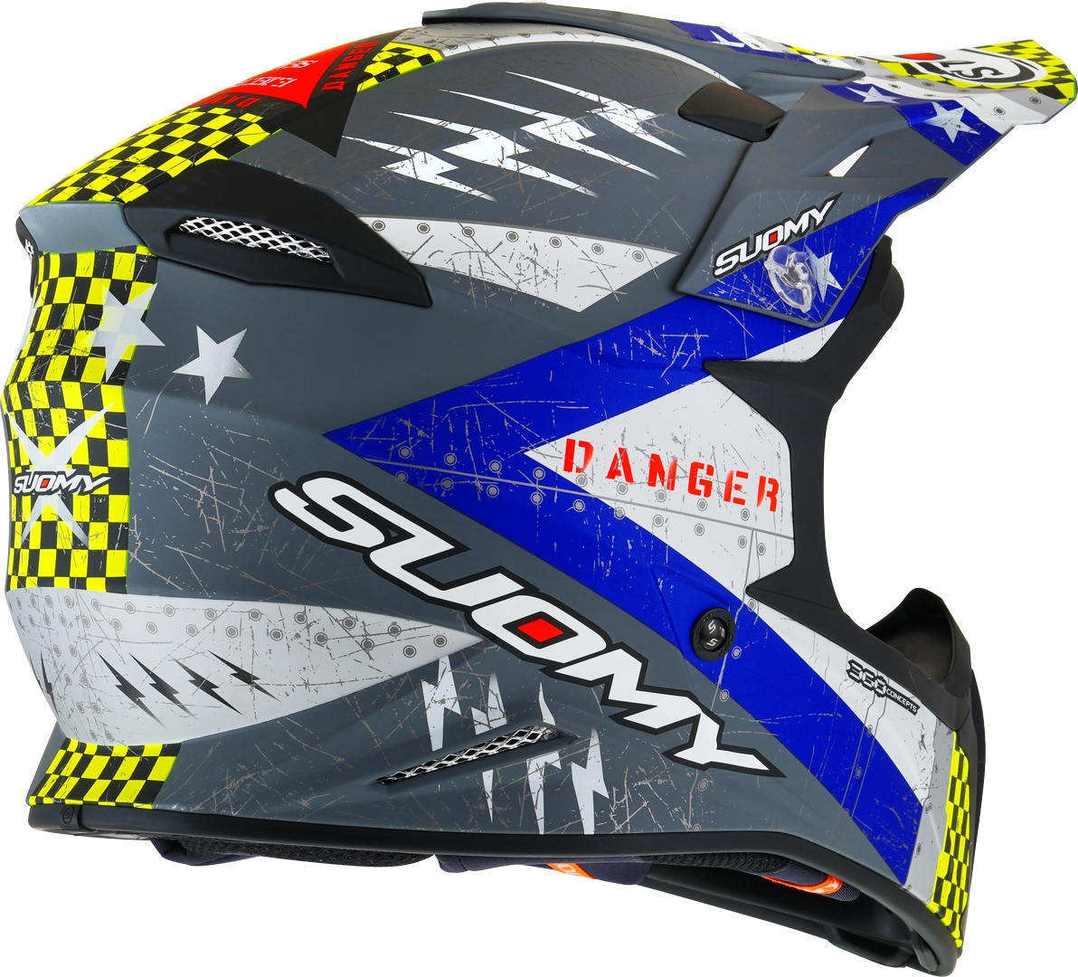 Suomy X-Wing Jetfighter Motocross Helmet blue matt XL (61/62) Figure 2