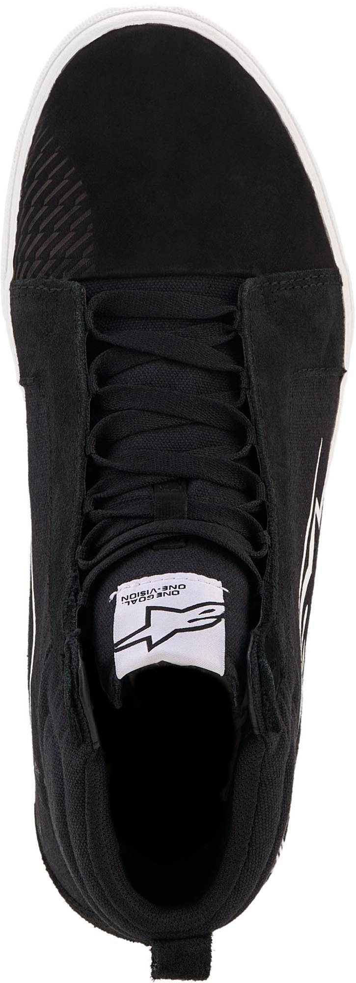 Alpinestars Ride-63 Canvas Motorcykelsko Sort/hvid 11 Figur 6