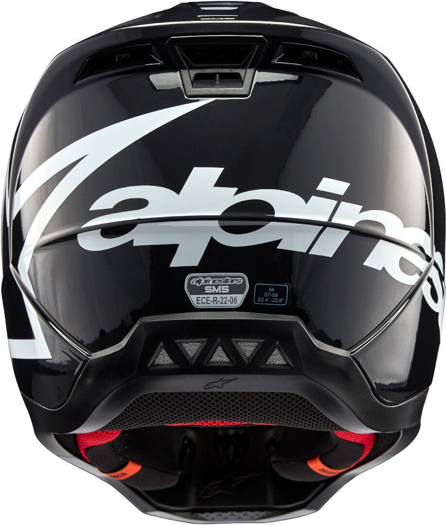 Alpinestars S-M5 Corp 2024 Motocross hjelm sort/grå M (57/58) Figur 3