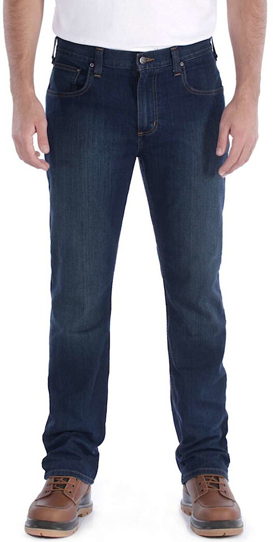 Carhartt Rugged Flex Straight Tapered Jeans mørkeblå 36 L36 Figur 8