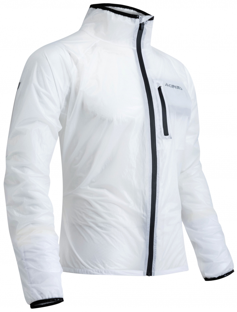 Acerbis Dek Pack Rain Jacket white L Figure 1
