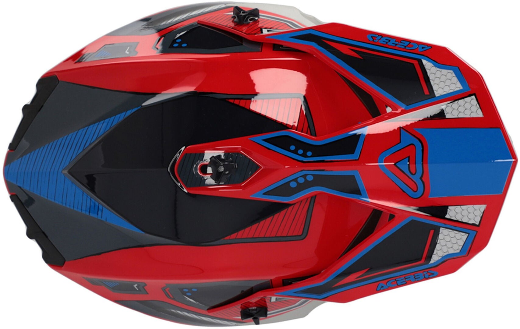 Acerbis Linear Graphic 2024 Motocross Helmet red/blue XL (61/62) Figure 2