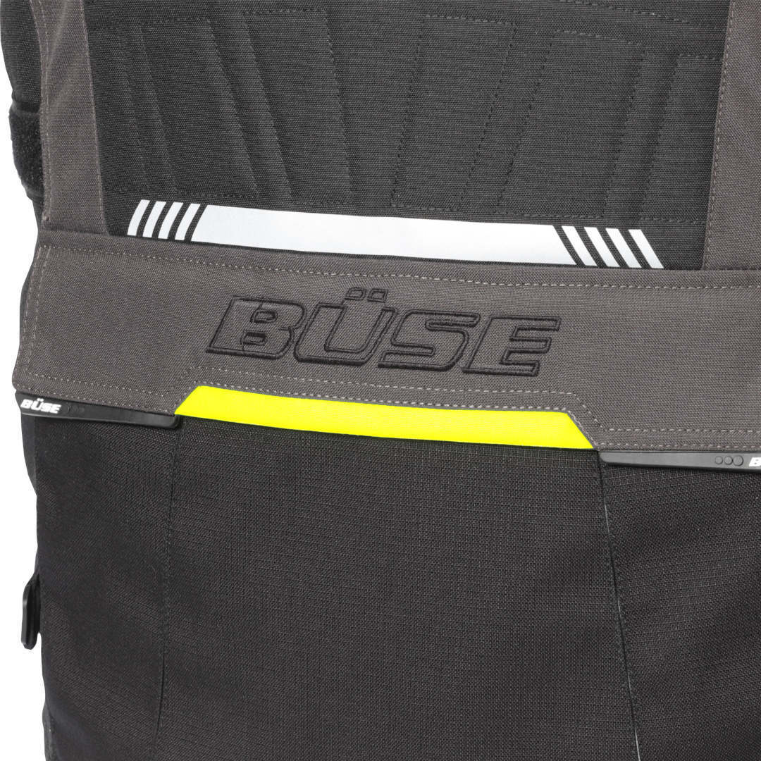 Büse Highland 2 Motorcycle Textile Jacket black/grey/yellow 56 Figure 4