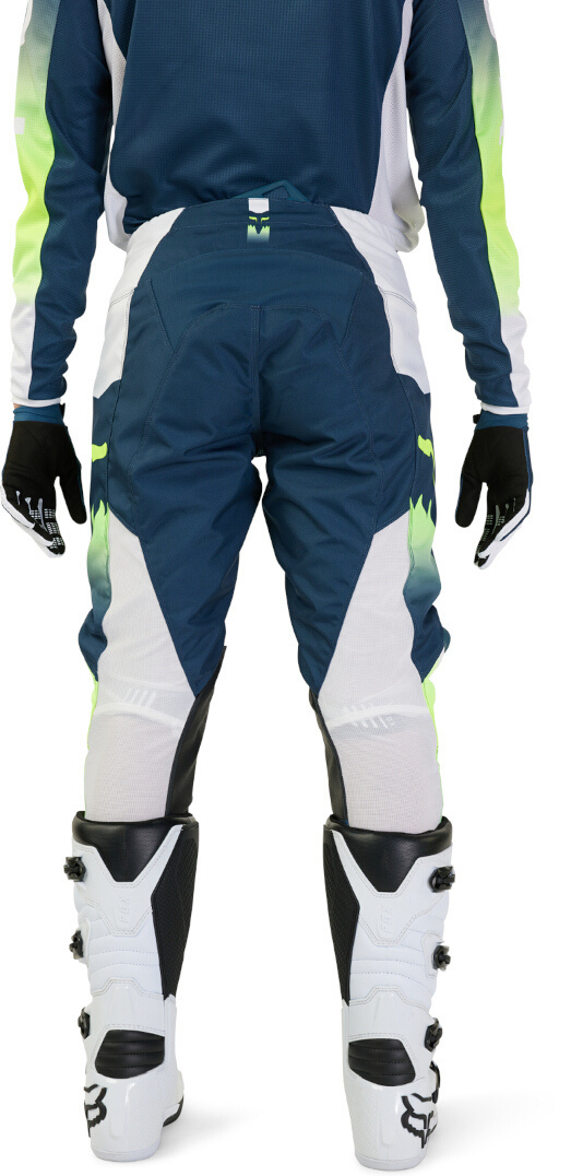 FOX 180 Flora Motocross Pants blue/white 36 Figure 4