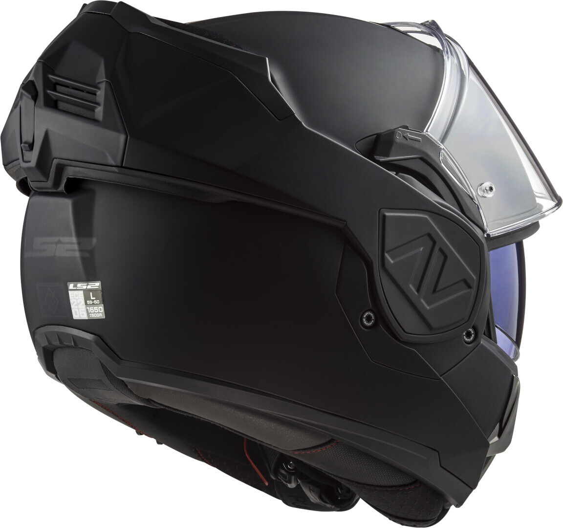 LS2 FF906 Advant Solid Noir Klapphelm M (57/58) Abbildung 2