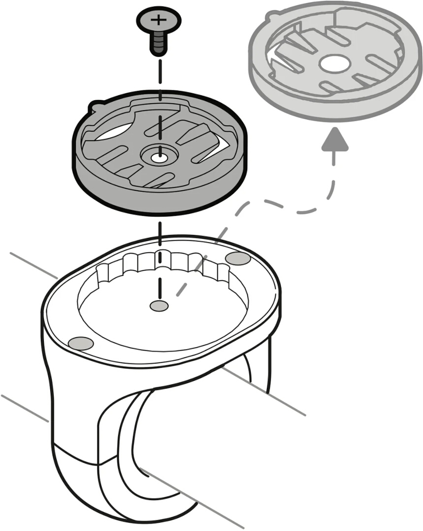 Beeline Adapter Sistemul de navigație Moto II către suportul de ghidon Moto Figura 4