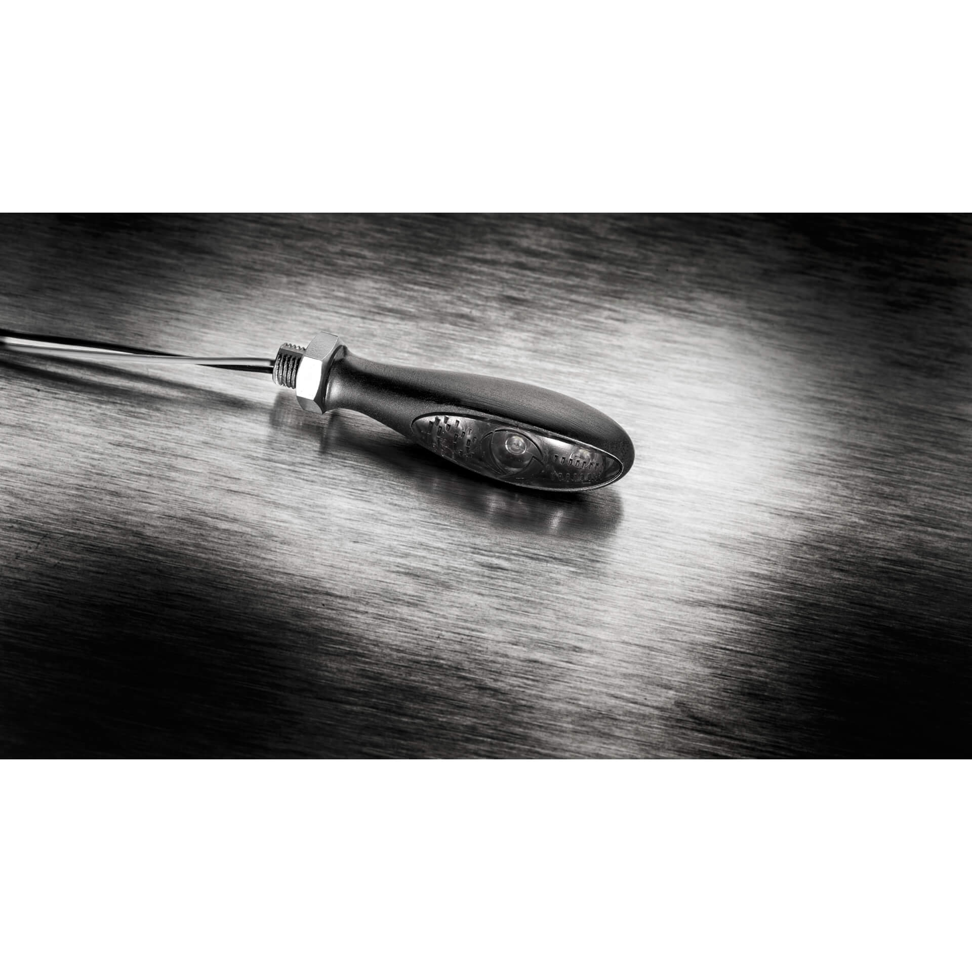 Kellermann Blinker Micro S Dark, schwarz, getöntes Glas, für vorne und hinten, Stück Figura 3