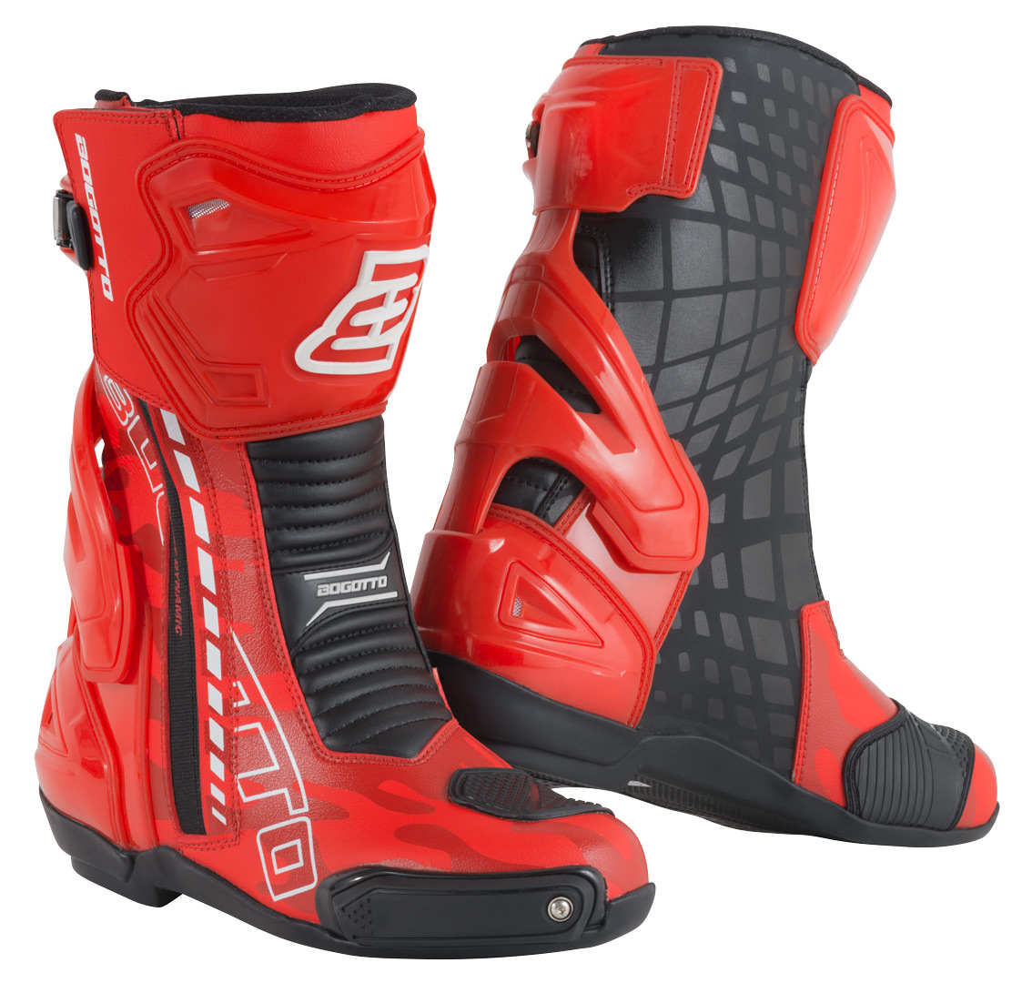 Bogotto Donington Camo Motorcycle Boots 42 Figure 1
