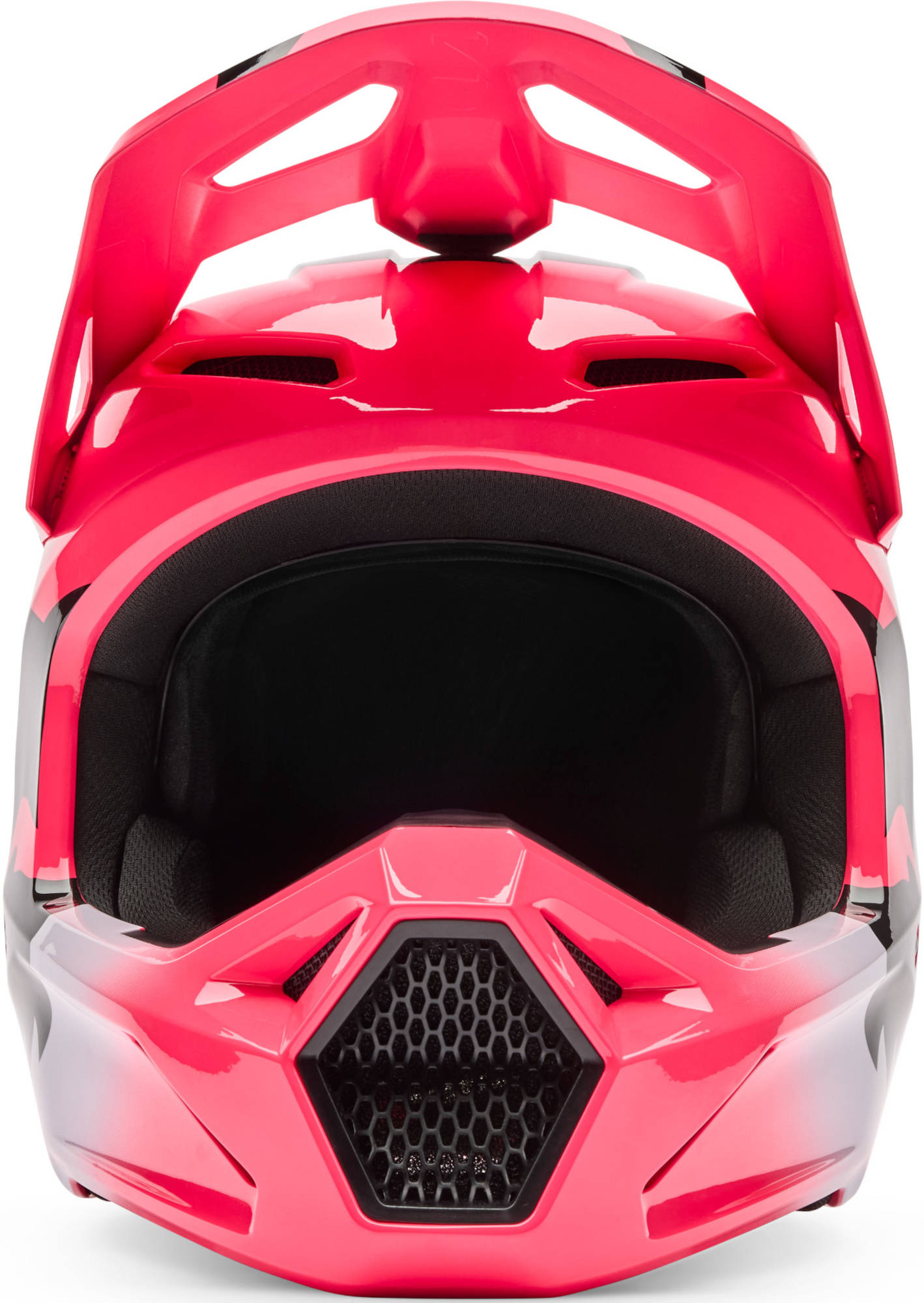 FOX V1 Shield Cască de motocross pentru tineret roz Y/L (52/53) Figura 3