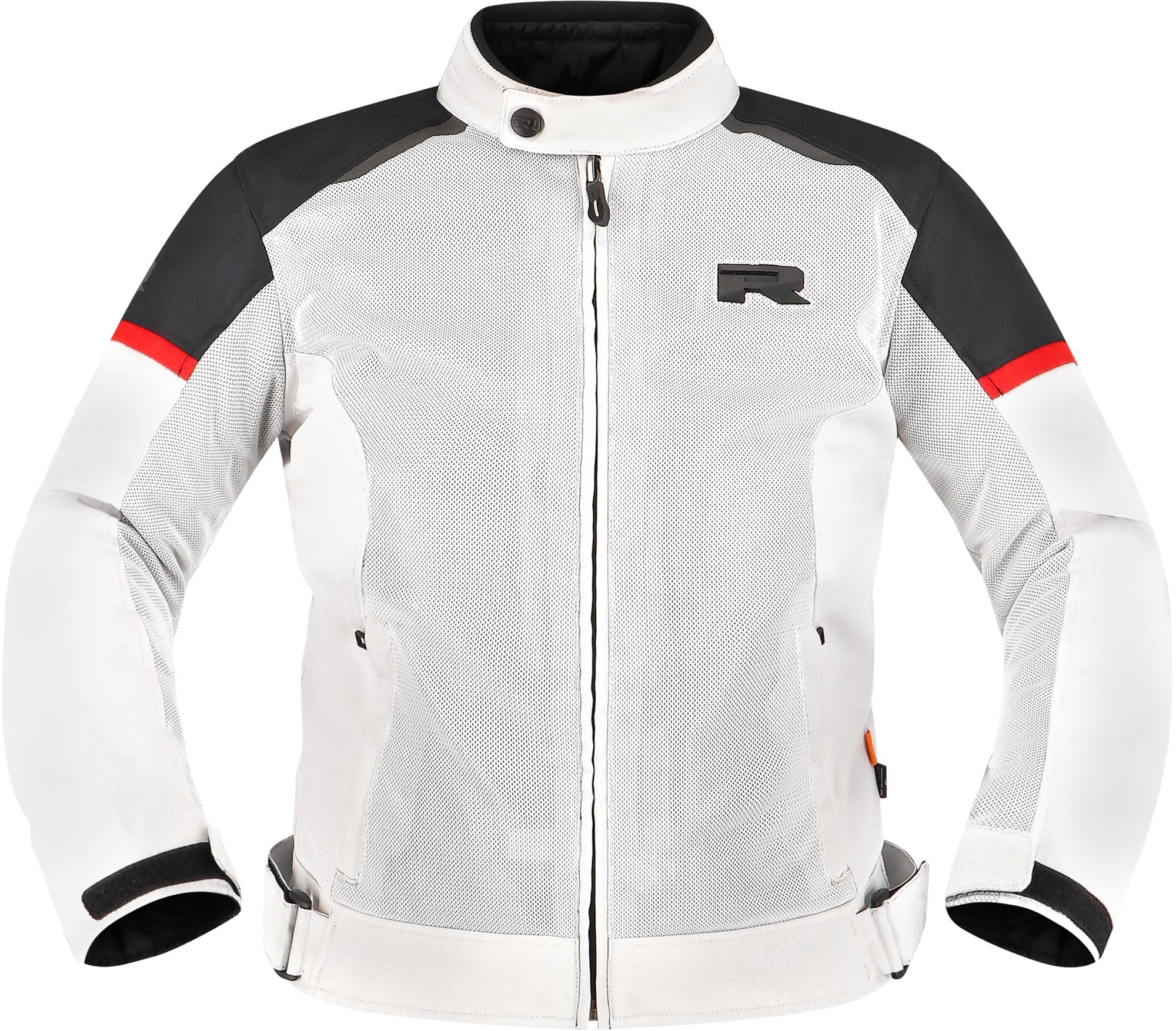 Richa Auyan waterproof Ladies Motorcycle Textile Jacket white/black/red 2XL Figure 1