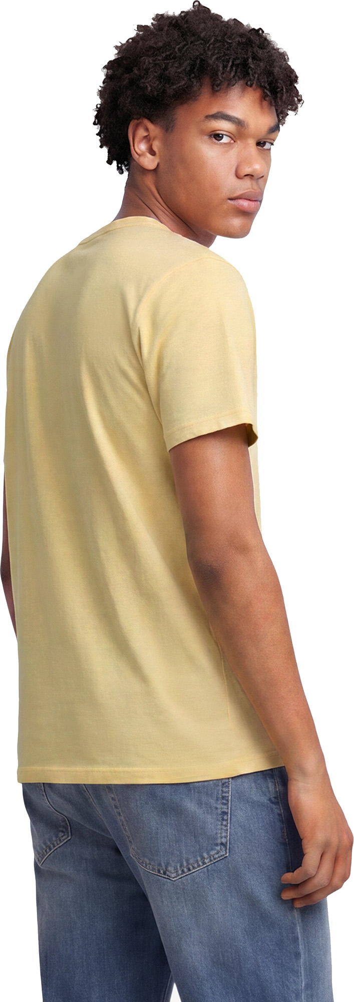 Superdry & Co Essential Company Logo Majica rumena M Slika 3