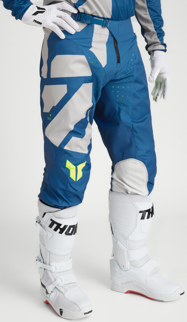 Thor Launchmode Forge Calças de motocross azul/cinza 44 Figura 9
