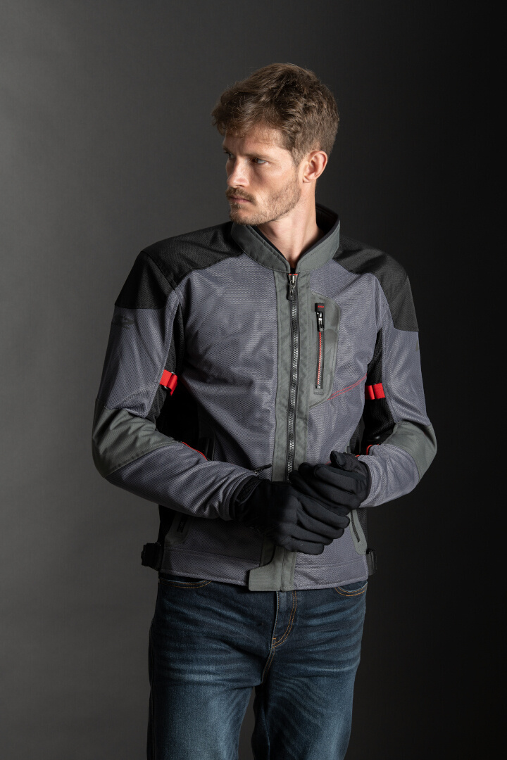 LS2 Alba Motorcycle Textile Jacket dark grey/black 4XL Figure 3