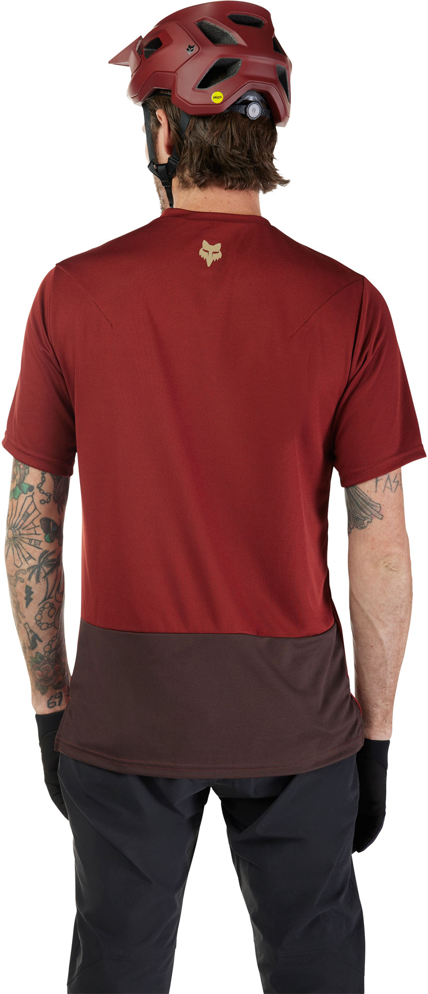 FOX Ranger Wordmark Bicycle Jersey red XL Figure 4