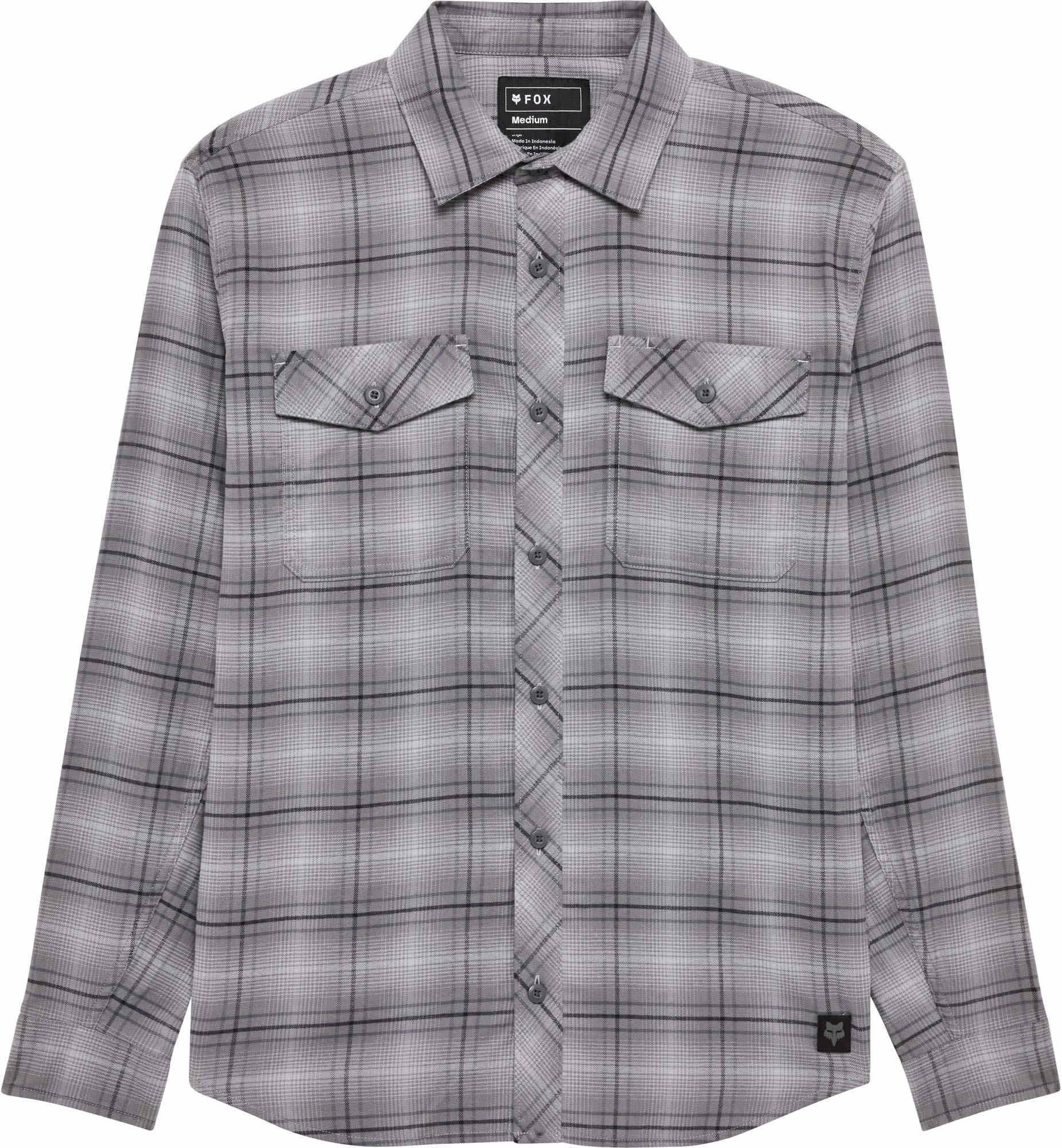 FOX Survivalist Chemise en flanelle extensible Gris clair 2XL Figure 1
