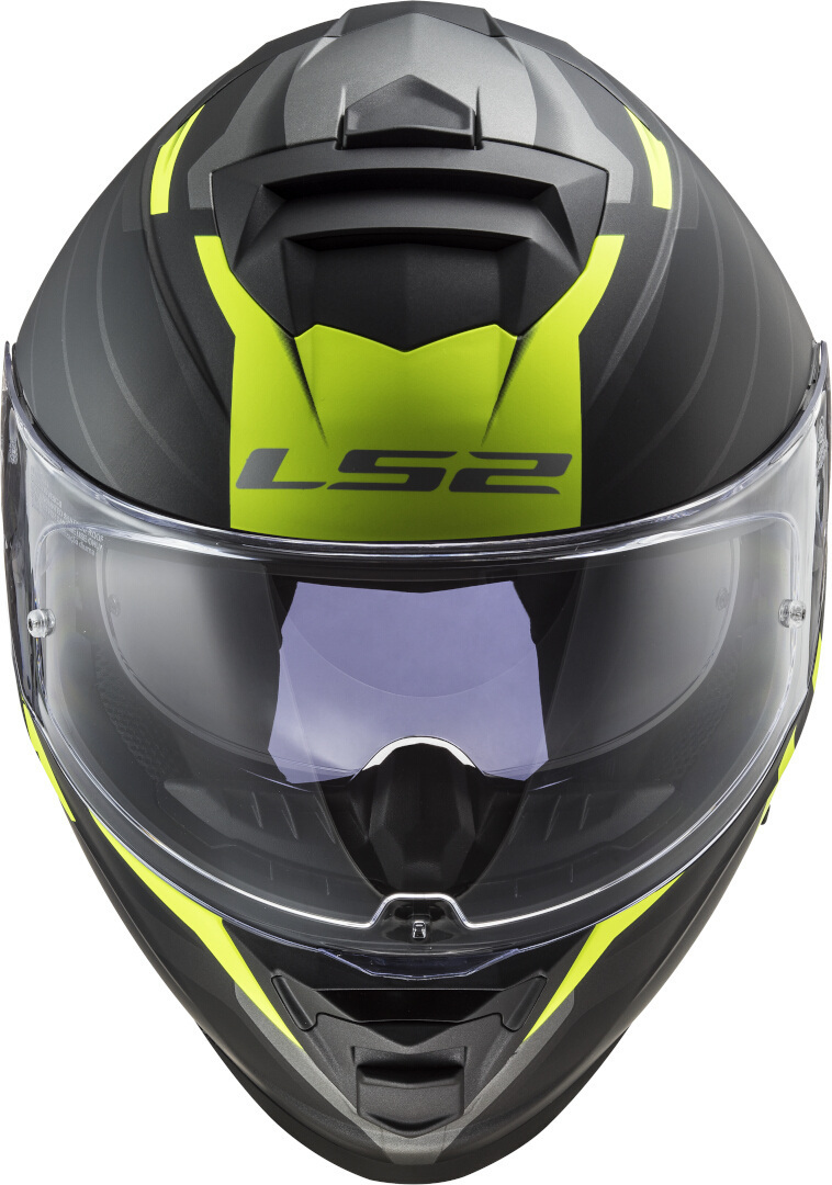 LS2 FF800 Storm II Nerve Casque noir/jaune néon L (59/60) Figure 3