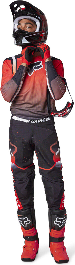 FOX 360 Vizen Motocross Hose schwarz/rot 36 Abbildung 10