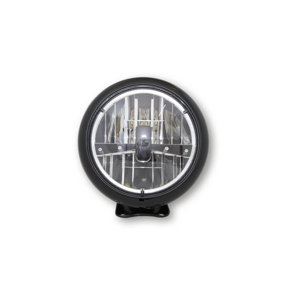 HIGHSIDER 7 Zoll LED Scheinwerfer HD-STYLE schwarz Abbildung 3