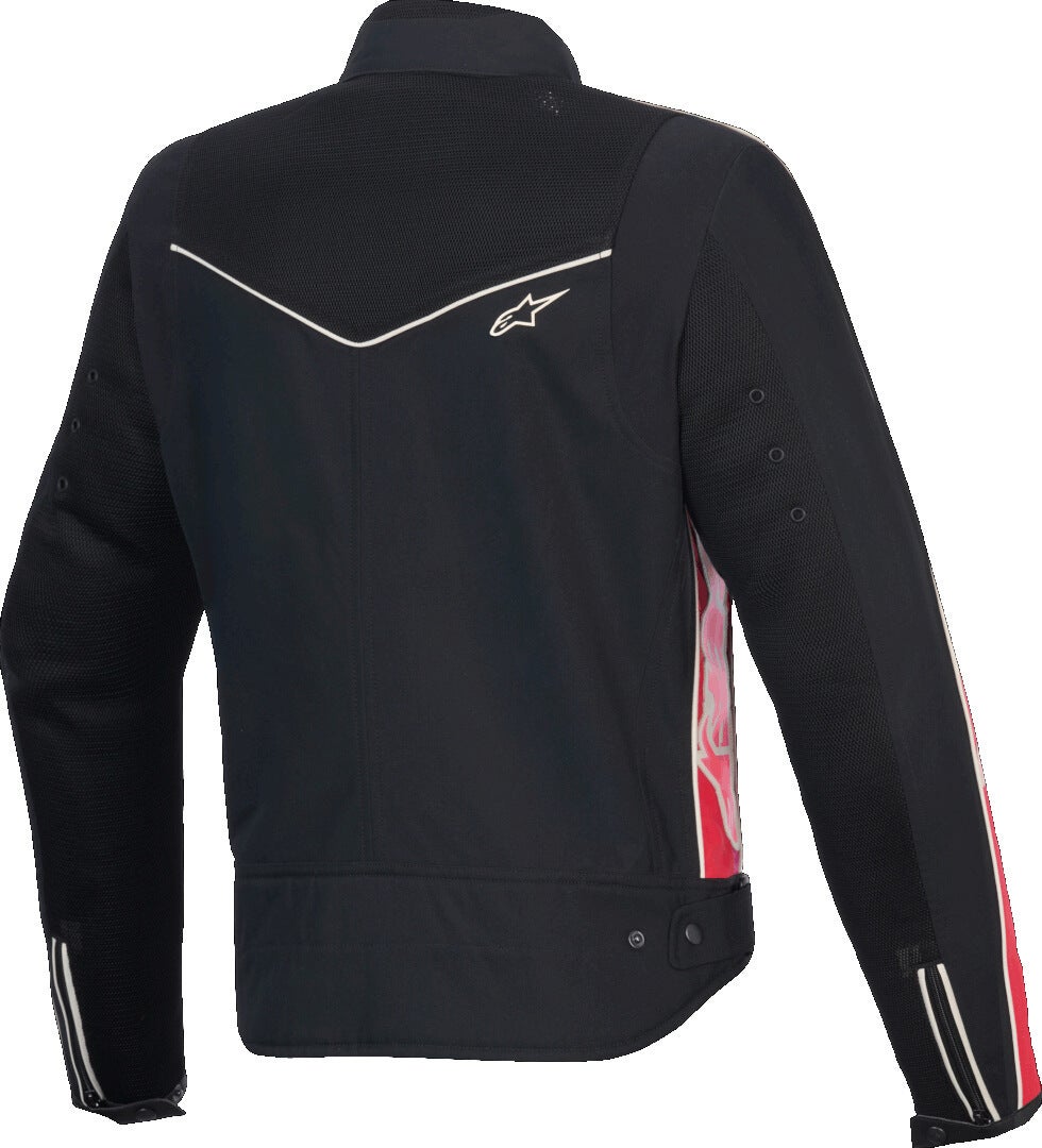 Alpinestars Stella T-Dyno Air Dame motorcykel tekstiljakke sort/pink L Figur 2