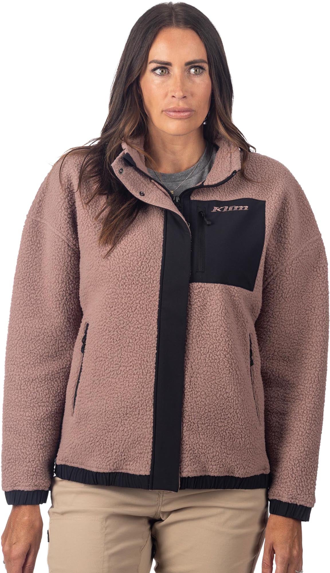 Klim Sira High Pile Γυναικείο Fleece Μπουφάν μωβ 2ΧΛ Γράφημα 2