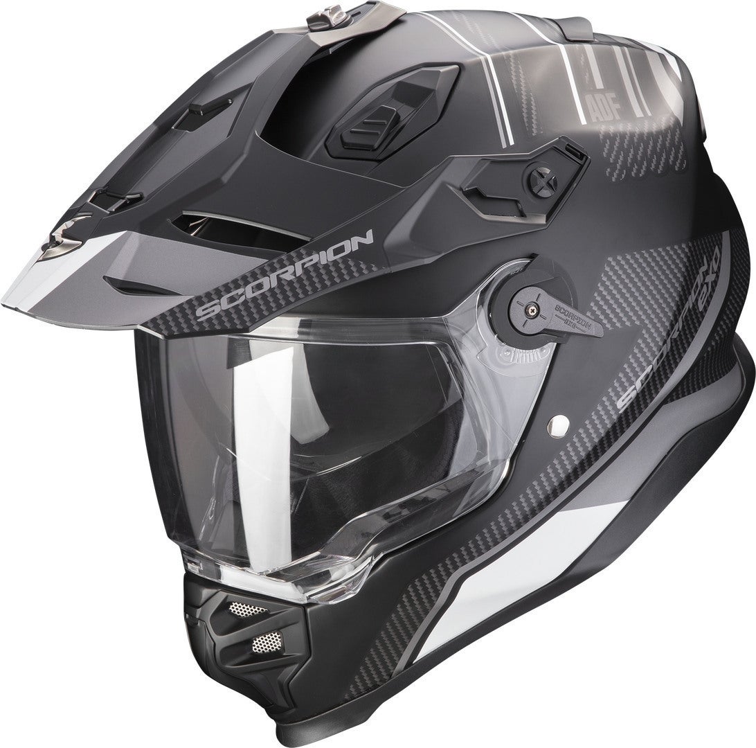 Scorpion ADF-9000 Air Desert Motocross hjelm sort mat/grå S (55/56) Figur 1