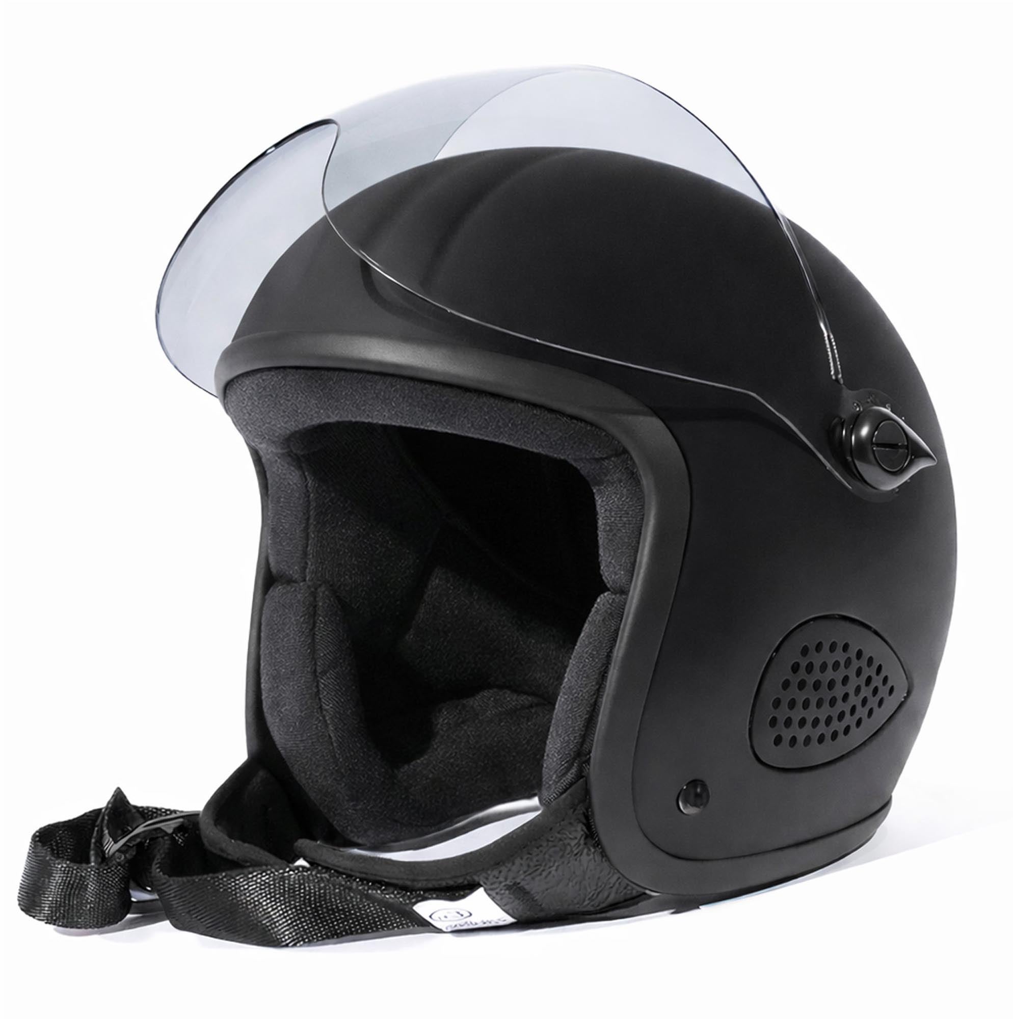 Bores Gensler Kult Evo Cască cu reacție și vizieră Black matt XS/M Figura 1