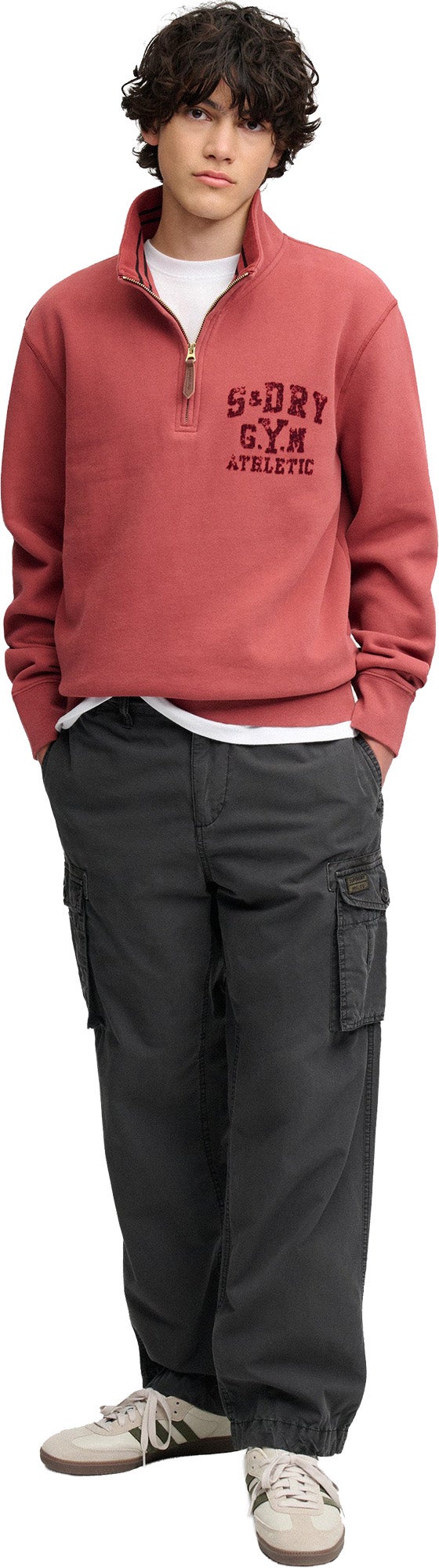Superdry & Co Tonal Džemperis sarkans S 4. attēls