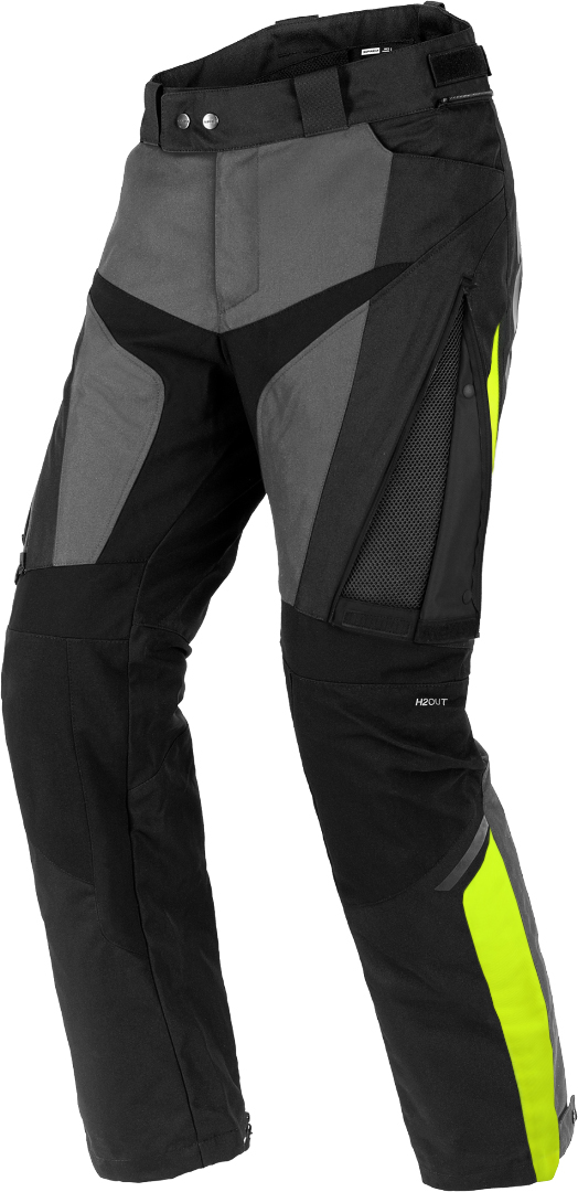 Spidi 4 Season Evo H2Out Motorcycle Textile Pants black/grey XL Figure 3
