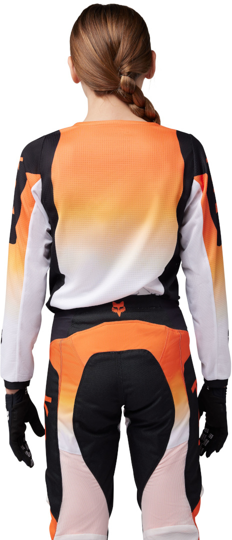 FOX 180 Lean Jugend Motocross Jersey orange YM Abbildung 2