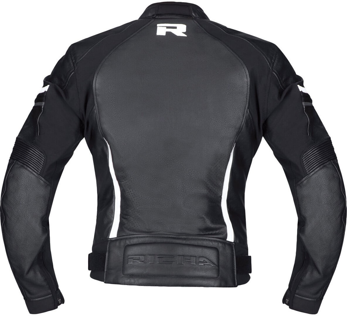 Richa Laura Ladies Motorcycle Leather Jacket black/white 44 Figure 3