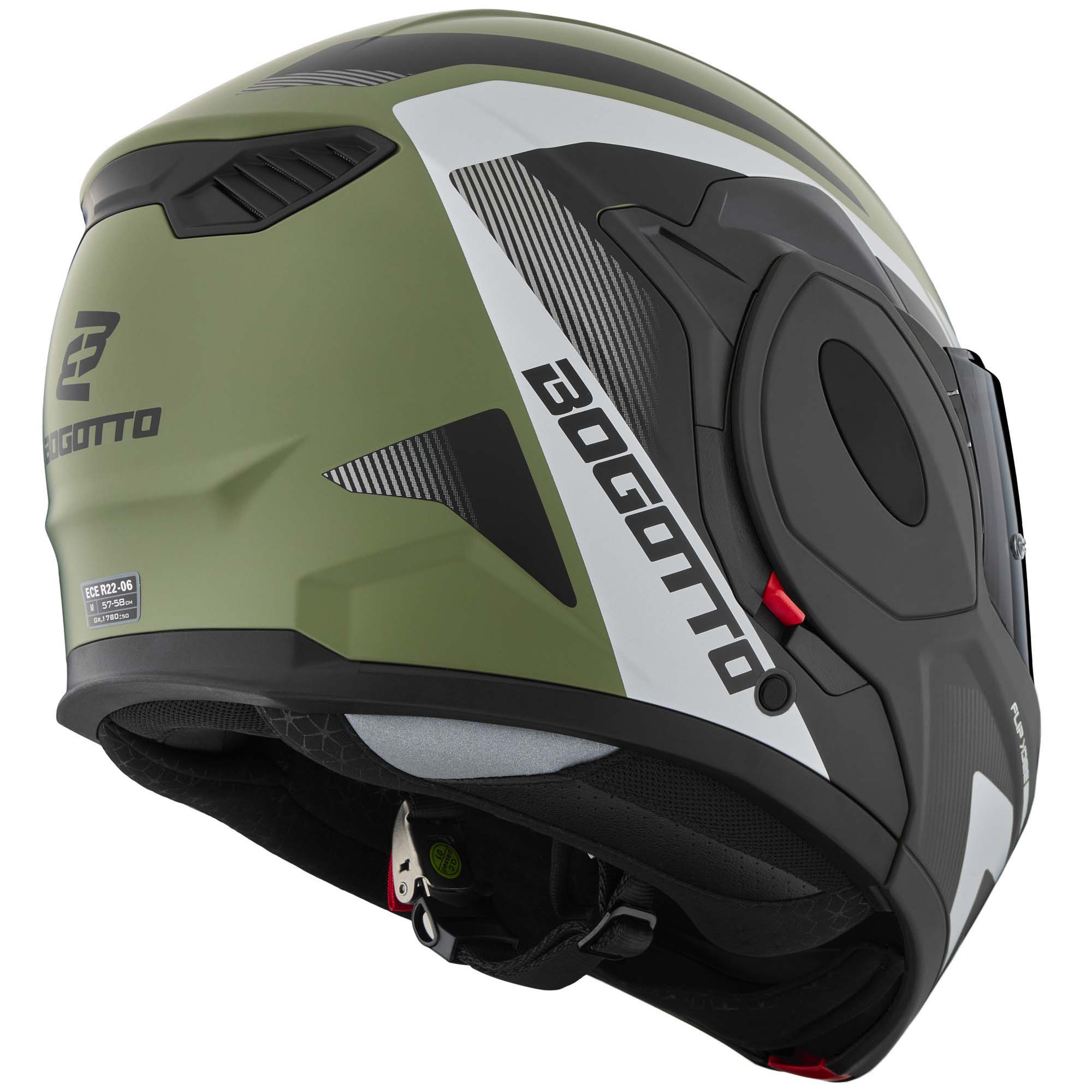Side view of Bogotto FS-X600 Atyr Helmet